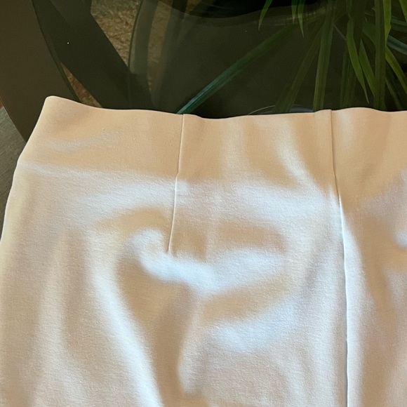 Investments Ponte Knit No Waist Slim Straight Pants L - Picture 7 of 9